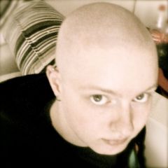 shaved head 1